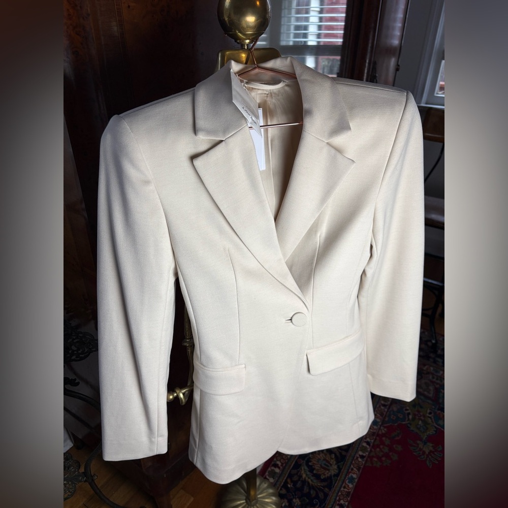 & Other Stories Women's Cream Blazer NWT